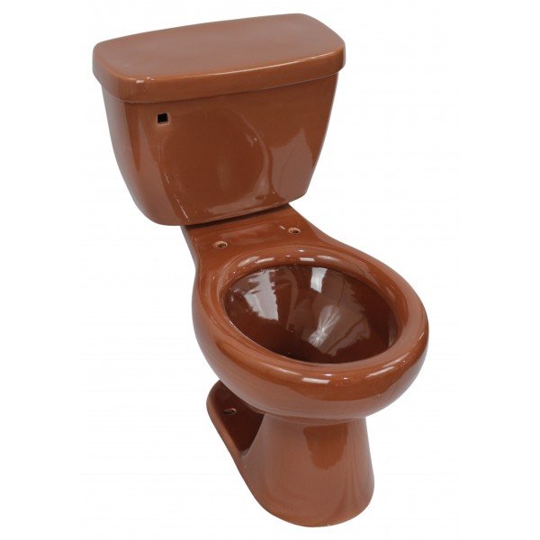 Mexican Talavera Toilet Set Chocolate